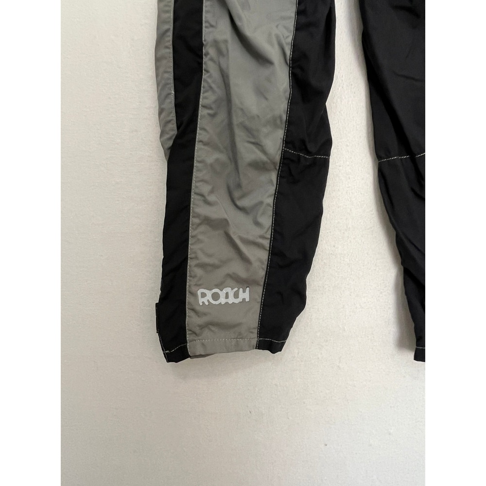 Roach MTB Mountain Bike Pants Gray Black Vintage Y2K Mens Large L - Picture 7 of 13